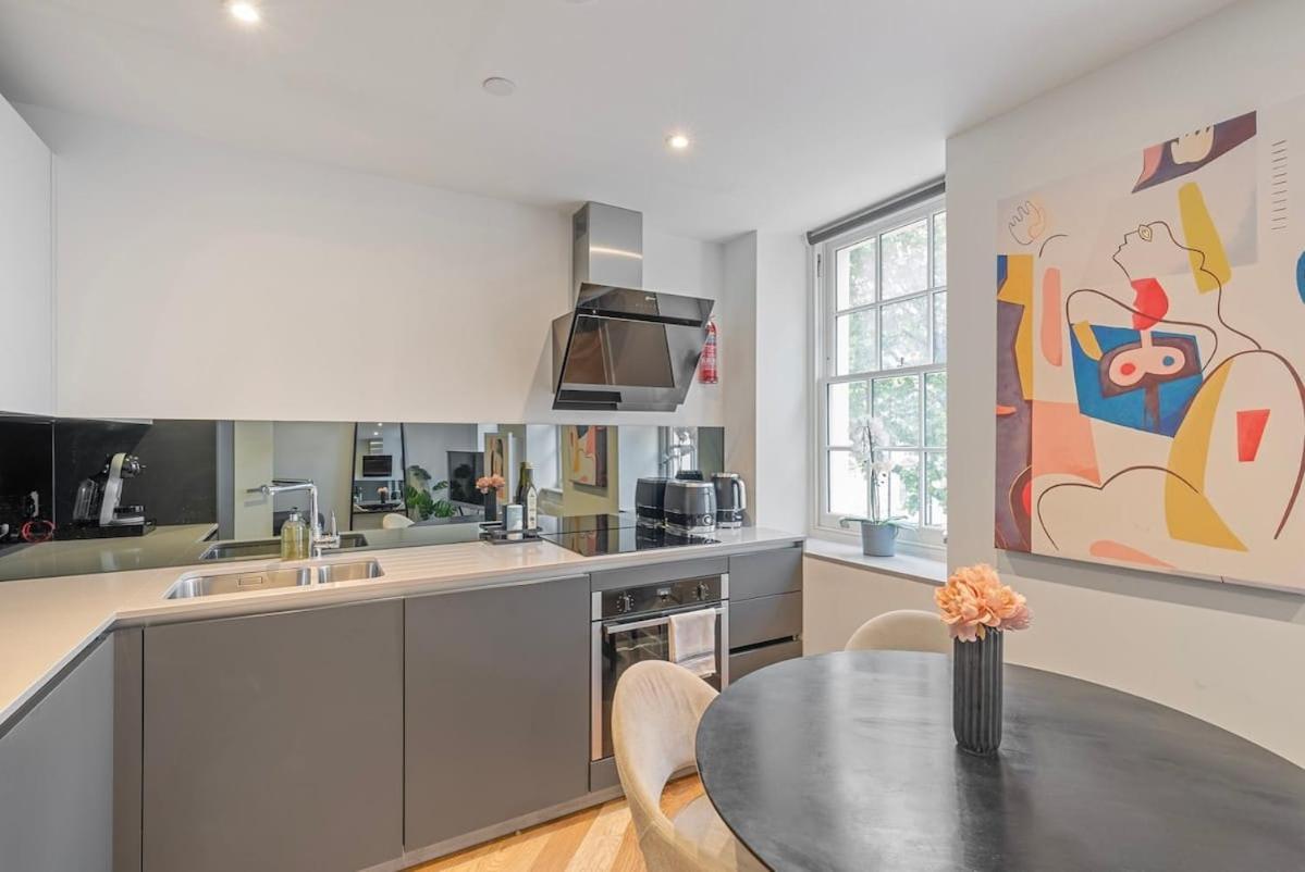 Modern 1 Bedroom Apartment In Fitzrovia London Kültér fotó